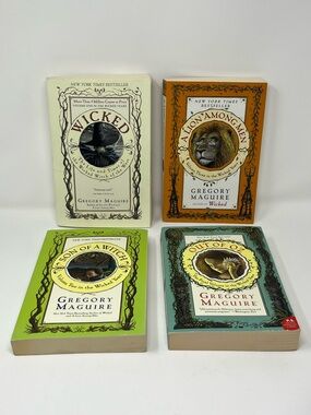 Wicked Years Series Set Gregory Maguire 4 Book Lot Wicked Oz Dark Fantasy